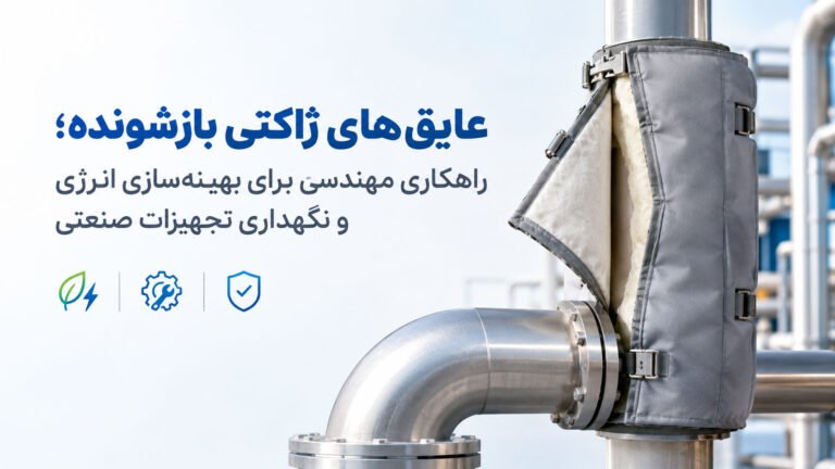 عایق‌های ژاکتی بازشونده؛ راهکاری مهندسی برای بهینه‌سازی انرژی و نگهداری تجهیزات صنعتی